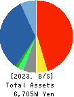 Daikokuya Holdings Co.,Ltd. Balance Sheet 2023年3月期