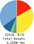 ibis inc. Balance Sheet 2024年Dec期 ibis inc. Balance Sheet 2024年12月期
