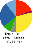 Chino Corporation Balance Sheet 2025年Mar期 Chino Corporation Balance Sheet 2025年3月期