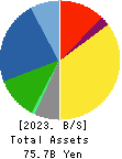 TAYCA CORPORATION Balance Sheet 2023年3月期