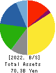 T&K TOKA CO., LTD. Balance Sheet 2022年3月期