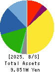 EIDAI KAKO CO.,LTD. Balance Sheet 2025年Mar期 EIDAI KAKO CO.,LTD. Balance Sheet 2025年3月期