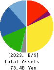 TOWA CORPORATION Balance Sheet 2023年3月期