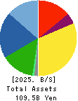 YONEX CO.,LTD. Balance Sheet 2025年Mar期 YONEX CO.,LTD. Balance Sheet 2025年3月期