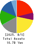 TRADIA CORPORATION Balance Sheet 2025年Mar期 TRADIA CORPORATION Balance Sheet 2025年3月期