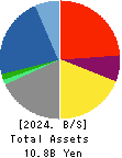BESTERRA CO.,LTD Balance Sheet 2024年1月期