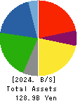Chuetsu Pulp & Paper Co.,Ltd. Balance Sheet 2024年Mar期 Chuetsu Pulp & Paper Co.,Ltd. Balance Sheet 2024年3月期