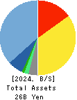 JAC Recruitment Co., Ltd. Balance Sheet 2024年Dec期 JAC Recruitment Co., Ltd. Balance Sheet 2024年12月期