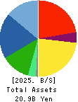 FUJI KOSAN COMPANY, LTD. Balance Sheet 2025年Mar期 FUJI KOSAN COMPANY, LTD. Balance Sheet 2025年3月期