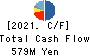 YAMAKI CO.,LTD. Cash Flow Statement 2021年Mar期 YAMAKI CO.,LTD. Cash Flow Statement 2021年3月期