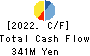 Kawasaki Geological Engineering Co.,Ltd. Cash Flow Statement 2022年11月期