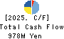 VIA Holdings,Inc. Cash Flow Statement 2025年Mar期 VIA Holdings,Inc. Cash Flow Statement 2025年3月期