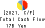 NIPPN CORPORATION Cash Flow Statement 2021年Mar期 NIPPN CORPORATION Cash Flow Statement 2021年3月期