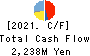 IWAKI CO.,LTD. Cash Flow Statement 2021年Mar期 IWAKI CO.,LTD. Cash Flow Statement 2021年3月期