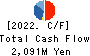 Ichiyoshi Securities Co.,Ltd. Cash Flow Statement 2022年3月期
