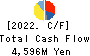 SHIKOKU KASEI HOLDINGS CORPORATION Cash Flow Statement 2022年12月期