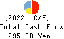 The Ogaki Kyoritsu Bank, Ltd. Cash Flow Statement 2022年3月期