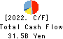 Nishi-Nippon Railroad Co.,Ltd. Cash Flow Statement 2022年Mar期 Nishi-Nippon Railroad Co.,Ltd. Cash Flow Statement 2022年3月期