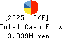 IWATSUKA CONFECTIONERY CO.,LTD. Cash Flow Statement 2025年Mar期 IWATSUKA CONFECTIONERY CO.,LTD. Cash Flow Statement 2025年3月期
