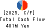 Taiho Transportation Co.,Ltd. Cash Flow Statement 2025年Mar期 Taiho Transportation Co.,Ltd. Cash Flow Statement 2025年3月期