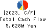 Ai Holdings Corporation Cash Flow Statement 2023年6月期