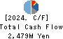 NITTOKU CO., LTD. Cash Flow Statement 2024年Mar期 NITTOKU CO., LTD. Cash Flow Statement 2024年3月期