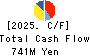 ASAHI-SEIKI MANUFACTURING CO.,LTD. Cash Flow Statement 2025年Mar期 ASAHI-SEIKI MANUFACTURING CO.,LTD. Cash Flow Statement 2025年3月期