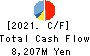Sintokogio,Ltd. Cash Flow Statement 2021年Mar期 Sintokogio,Ltd. Cash Flow Statement 2021年3月期