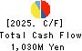 ASEED HOLDINGS CO.,LTD. Cash Flow Statement 2025年Mar期 ASEED HOLDINGS CO.,LTD. Cash Flow Statement 2025年3月期