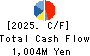 VisasQ Inc. Cash Flow Statement 2025年Feb期 VisasQ Inc. Cash Flow Statement 2025年2月期