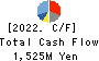 HIRAKAWA HEWTECH CORP. Cash Flow Statement 2022年3月期
