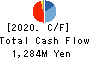 Dream Incubator Inc. Cash Flow Statement 2020年Mar期 Dream Incubator Inc. Cash Flow Statement 2020年3月期