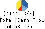 Furukawa Electric Co., Ltd. Cash Flow Statement 2022年Mar期 Furukawa Electric Co., Ltd. Cash Flow Statement 2022年3月期