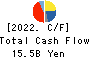 KYOEI STEEL LTD. Cash Flow Statement 2022年3月期