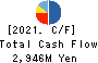 Polaris Holdings Co., Ltd. Cash Flow Statement 2021年Mar期 Polaris Holdings Co., Ltd. Cash Flow Statement 2021年3月期