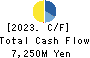 Japan Business Systems,Inc. Cash Flow Statement 2023年9月期
