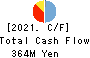 JAPAN REGISTOR MFG.CO.,LTD. Cash Flow Statement 2021年12月期