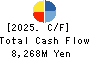 DAIICHI KOUTSU SANGYO Co.,Ltd. Cash Flow Statement 2025年Mar期 DAIICHI KOUTSU SANGYO Co.,Ltd. Cash Flow Statement 2025年3月期