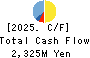 CYBERDYNE,INC. Cash Flow Statement 2025年Mar期 CYBERDYNE,INC. Cash Flow Statement 2025年3月期
