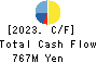 TOKYO SOIR CO., LTD. Cash Flow Statement 2023年12月期