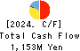 Hiramatsu Inc. Cash Flow Statement 2024年Mar期 Hiramatsu Inc. Cash Flow Statement 2024年3月期