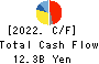 TAKASAGO INTERNATIONAL CORPORATION Cash Flow Statement 2022年Mar期 TAKASAGO INTERNATIONAL CORPORATION Cash Flow Statement 2022年3月期
