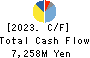 MegaChips Corporation Cash Flow Statement 2023年Mar期 MegaChips Corporation Cash Flow Statement 2023年3月期