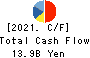DAIHEN CORPORATION Cash Flow Statement 2021年Mar期 DAIHEN CORPORATION Cash Flow Statement 2021年3月期