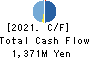 Solekia Limited Cash Flow Statement 2021年Mar期 Solekia Limited Cash Flow Statement 2021年3月期