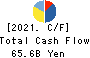 Nagoya Railroad Co.,Ltd. Cash Flow Statement 2021年Mar期 Nagoya Railroad Co.,Ltd. Cash Flow Statement 2021年3月期