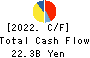 KAMEI CORPORATION Cash Flow Statement 2022年Mar期 KAMEI CORPORATION Cash Flow Statement 2022年3月期