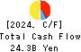 RENOVA,Inc. Cash Flow Statement 2024年3月期