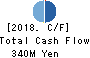 DREAM VISION CO.,LTD. Cash Flow Statement 2018年Mar期 DREAM VISION CO.,LTD. Cash Flow Statement 2018年3月期