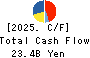 The Nisshin OilliO Group, Ltd. Cash Flow Statement 2025年3月期